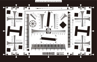 ISO12233分辨率測(cè)試卡